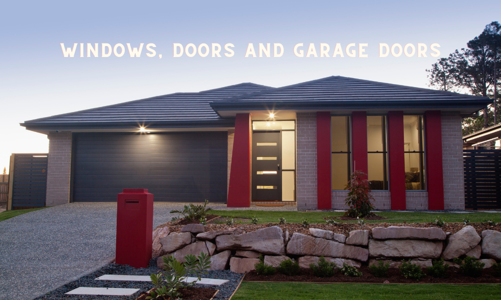 Windows, doors and garage doors coordinated installation in Edmonton